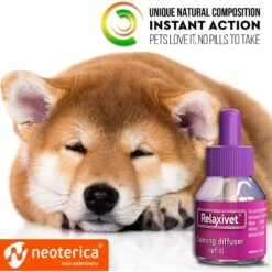 Relaxivet Calming Kit For Dogs & Puppy Diffuser, 1.5-oz Bottle -PetSafe Kong Shop 807526 PT4. AC SS1800 V1680192538