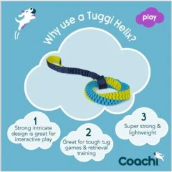 Coachi Tuggi Helix Dog Dummy, Navy 12 Coachi Tuggi Helix Dog Dummy, Navy -PetSafe Kong Shop 807990 PT3. AC SS1800 V1680894284