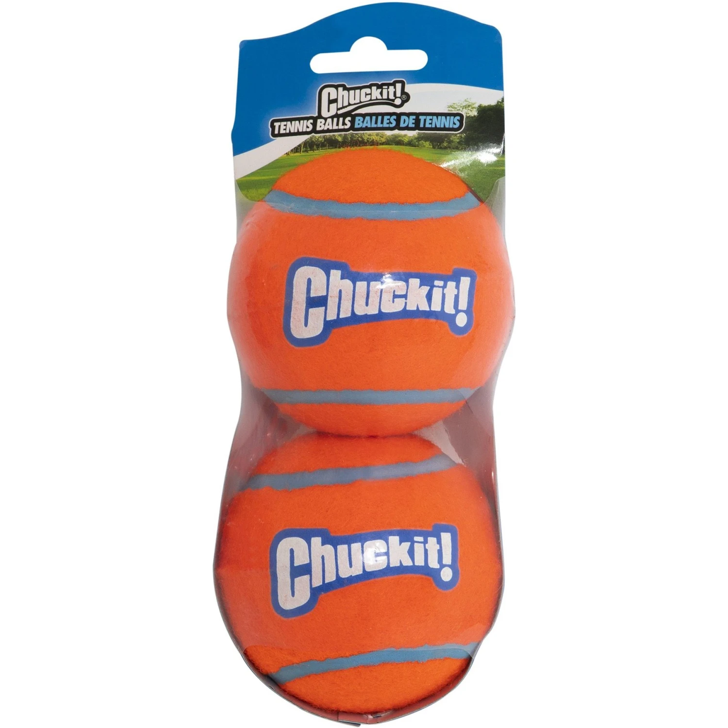 Chuckit! Double Pack Tennis Ball Dog Toy 1 Chuckit! Double Pack Tennis Ball Dog Toy
