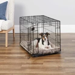 MidWest ICrate Fold & Carry Single Door Collapsible Wire Dog Crate & MidWest Steel Pet Gate -PetSafe Kong Shop 815134 PT2. AC SS1800 V1679500816
