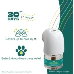 BSerene Dog Calming Pheromone Diffuser Refill -PetSafe Kong Shop 815870 PT5. AC SS1800 V1681310326