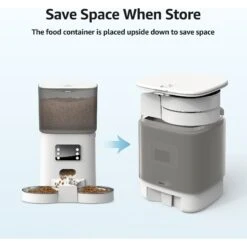 Bueteka Automatic Food Dispenser With Splitter & Stainless Bowls Cat & Dog Feeder, 6-lit 17 Bueteka Automatic Food Dispenser With Splitter & Stainless Bowls Cat & Dog Feeder, 6-lit -PetSafe Kong Shop 815910 PT8. AC SS1800 V1685497357