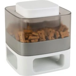 Pounce + Fetch Interactive Press & Release Dog & Cat Treat Dispenser, 6-cup -PetSafe Kong Shop 816846 PT2. AC SS1800 V1680276131