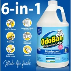 OdoBan Concentrate Fresh Linen Disinfectant, 1-gal -PetSafe Kong Shop 819022 PT3. AC SS1800 V1681318149