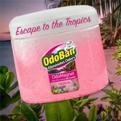 OdoBan OdoMagnet Odor Eliminator Tropical Gel Crystals Deodorizer, 14-oz Jar -PetSafe Kong Shop 819182 PT3. AC SS1800 V1681318065