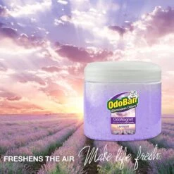 OdoBan OdoMagnet Odor Eliminator Lavender Gel Crystals Deodorizer, 14-oz Jar -PetSafe Kong Shop 819214 PT2. AC SS1800 V1681317472