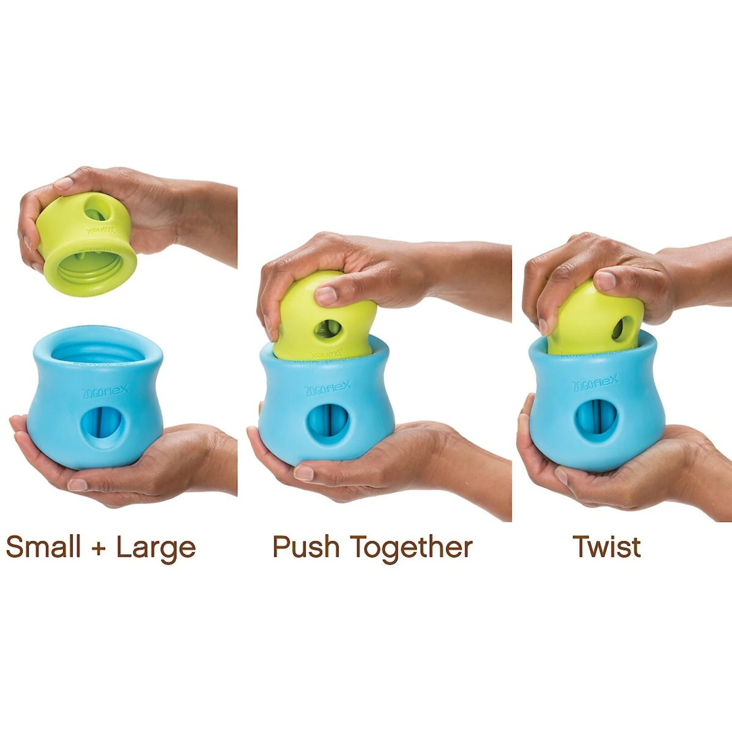 West Paw Zogoflex Toppl Tough Treat Dispensing Dog Chew Toy 8 West Paw Zogoflex Toppl Tough Treat Dispensing Dog Chew Toy - Image 8