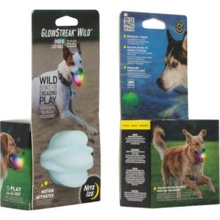Nite Ize GlowStreak Wild LED Ball-Disc-O Dog Toy 11 Nite Ize GlowStreak Wild LED Ball-Disc-O Dog Toy -PetSafe Kong Shop 821286 PT2. AC SS1800 V1680280846