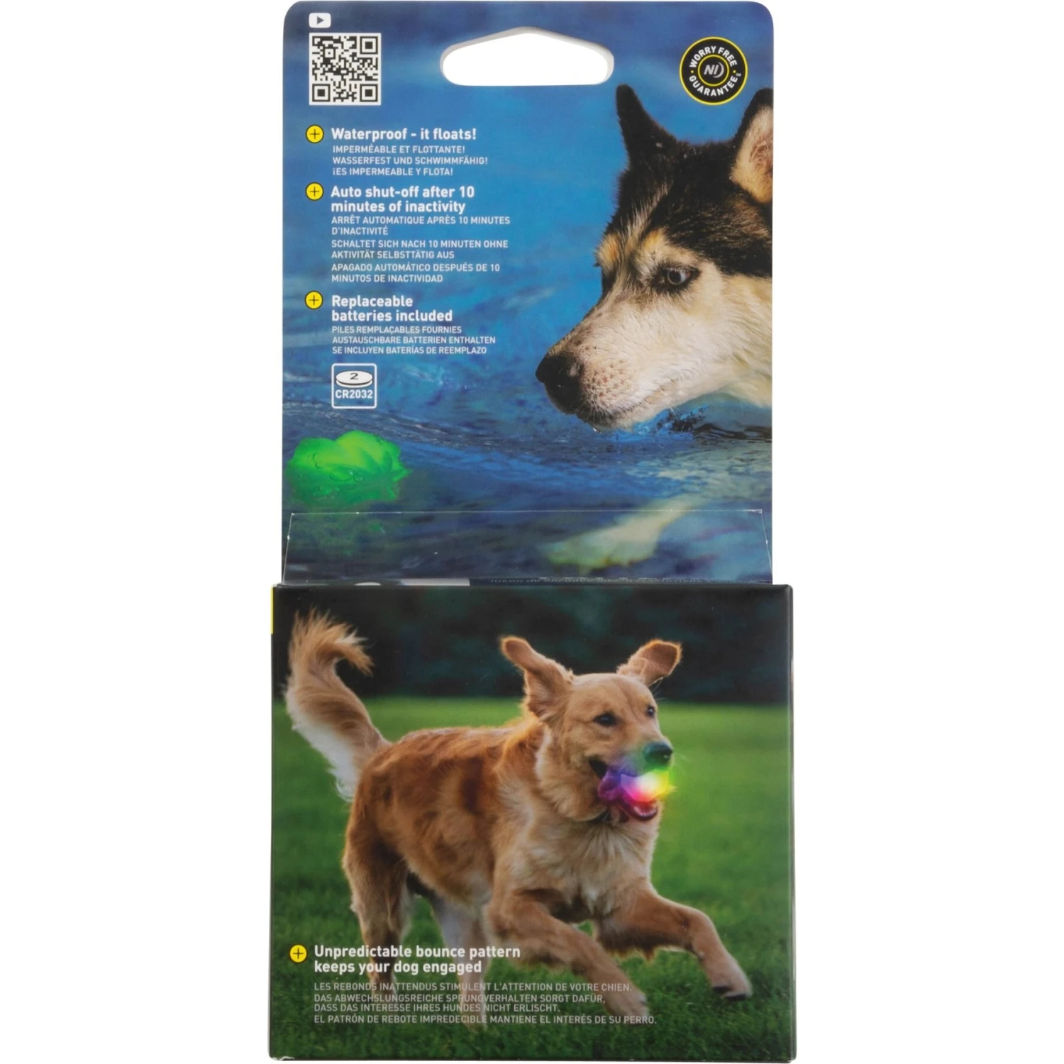 Nite Ize GlowStreak Wild LED Ball-Disc-O Dog Toy 4 Nite Ize GlowStreak Wild LED Ball-Disc-O Dog Toy - Image 4