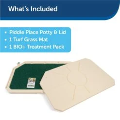 PetSafe Piddle Place Indoor Dog & Cat Toilet With Cover -PetSafe Kong Shop 82136 PT2. AC SS1800 V1617320090