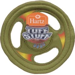 Hartz Tuff Stuff Flyer Squeaky Dog Toy, Color Varies -PetSafe Kong Shop 82714 PT4. AC SS1800 V1589228792