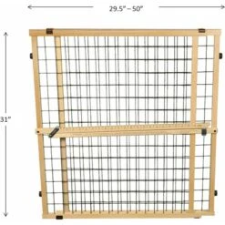 MyPet Extra Wide Wire Mesh Gate For Dogs & Cats -PetSafe Kong Shop 83470 PT4. AC SS1800 V1667327348