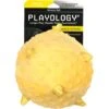 Playology Puppy Sensory Ball Chicken Dog Toy, Yellow, Large