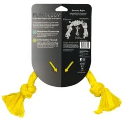 Playology Puppy Sensory Rope Chicken Dog Toy, Yellow, Small 13 Playology Puppy Sensory Rope Chicken Dog Toy, Yellow, Small -PetSafe Kong Shop 839014 PT6. AC SS1800 V1683744685