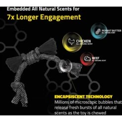 Playology Puppy Sensory Rope Peanut Butter Dog Toy, Blue, Small 10 Playology Puppy Sensory Rope Peanut Butter Dog Toy, Blue, Small -PetSafe Kong Shop 839030 PT3. AC SS1800 V1683744688