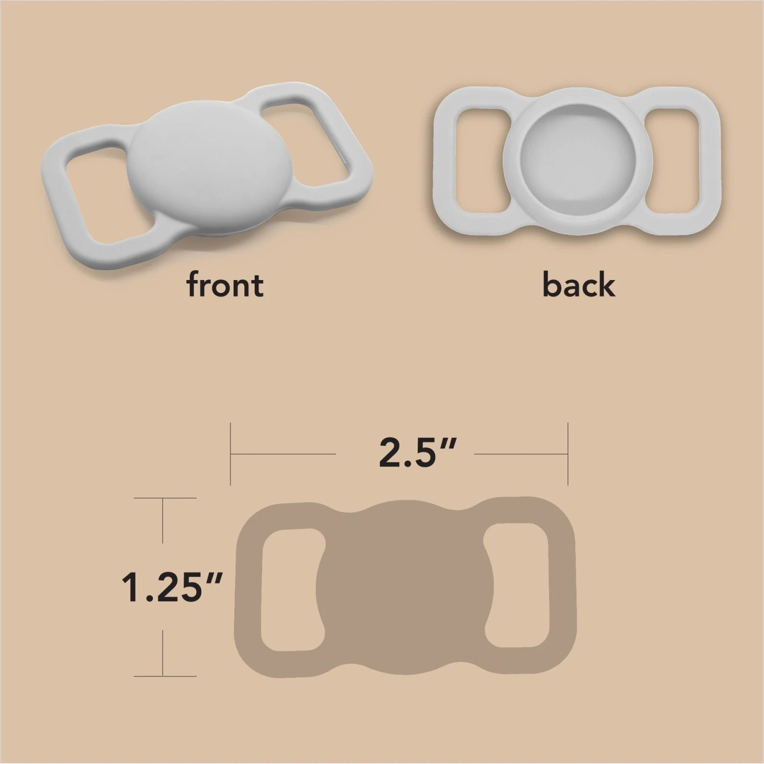 Besties Paw Dog AirTag Holder 5 Besties Paw Dog AirTag Holder - Image 5