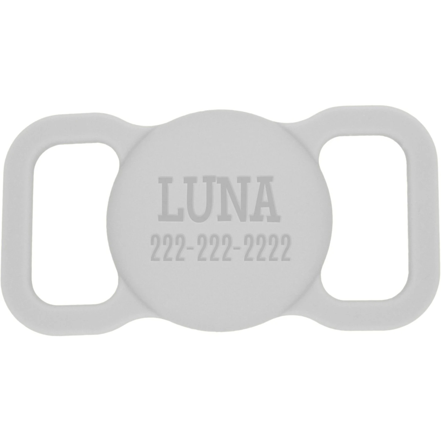 Besties Name Only Dog AirTag Holder 3 Besties Name Only Dog AirTag Holder - Image 3