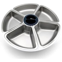 Closer Pets Five-meal Automatic Cat & Dog Feeder With Digital Timer, White -PetSafe Kong Shop 840694 PT4. AC SS1800 V1683552496