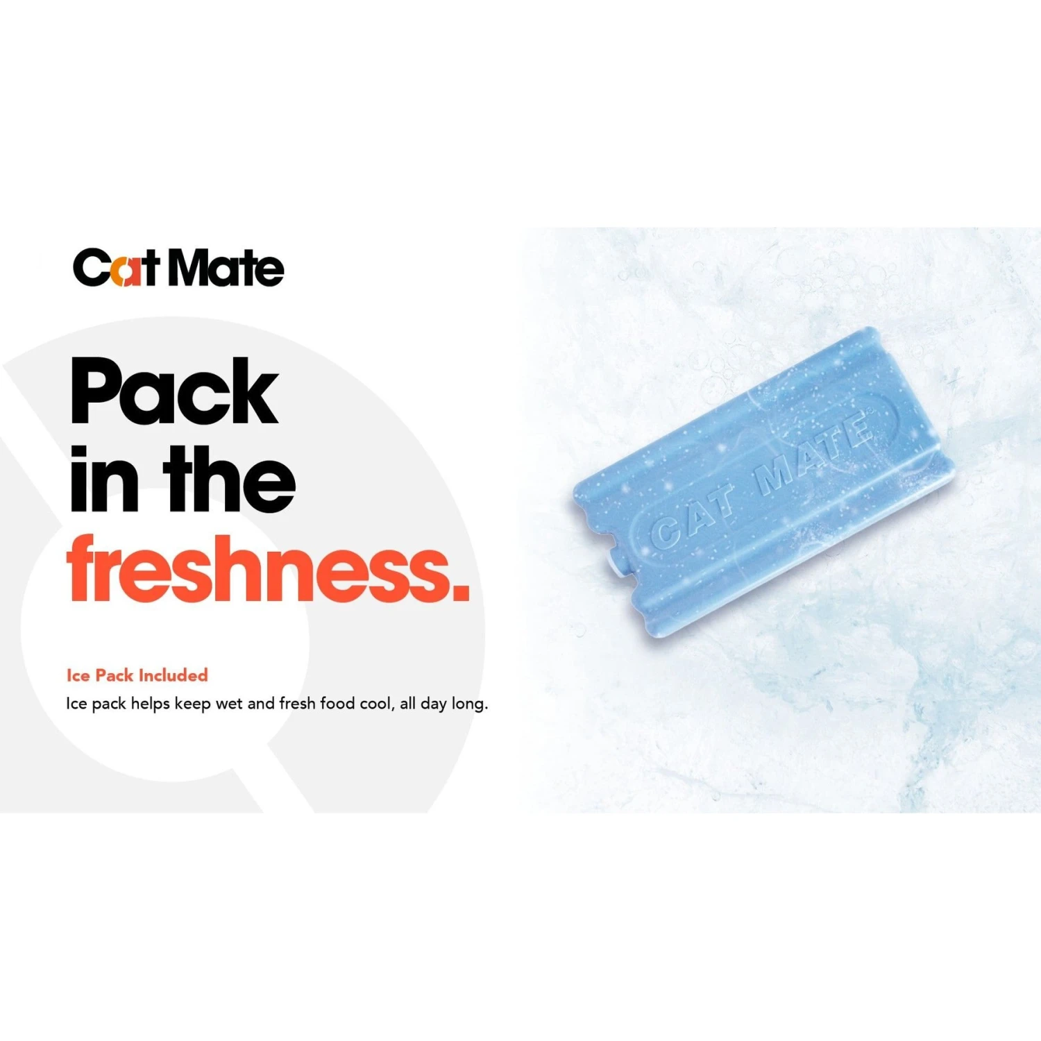 Cat Mate C200 Automatic Timed Cat & Dog Feeder + Cat Mate Closer Pets Replacement Ice Pack, Blue 2 Cat Mate C200 Automatic Timed Cat & Dog Feeder + Cat Mate Closer Pets Replacement Ice Pack, Blue - Image 2