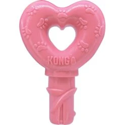 KONG ChewStix Puppy Twist Heart Dog Toy
