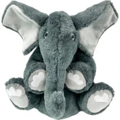 KONG Comfort Kiddos Jumbo Elephant Squeaky Plush Dog Toy