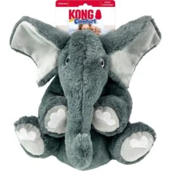 KONG Comfort Kiddos Jumbo Elephant Squeaky Plush Dog Toy -PetSafe Kong Shop 841566 PT2. AC SS1800 V1682442678