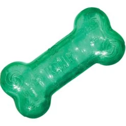 KONG Squeezz Crackle Bone For Dogs, Color Varies