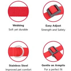 Red Dingo No Pull Dog Harness -PetSafe Kong Shop 845190 PT2. AC SS1800 V1688676029