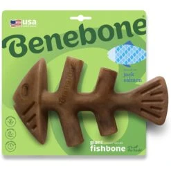 Benebone Fishbone Dog Chew Toy, Brown, Giant 8 Benebone Fishbone Dog Chew Toy, Brown, Giant -PetSafe Kong Shop 851118 PT2. AC SS1800 V1702328744