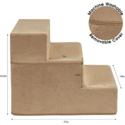 Friends Forever Milo 3-Step Non-Slip Small Dog & Cat Stairs -PetSafe Kong Shop 851438 PT7. AC SS1800 V1683835927