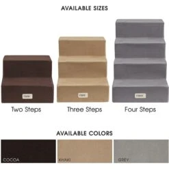 Friends Forever Milo 4-Step Non-Slip Small Dog & Cat Stairs 14 Friends Forever Milo 4-Step Non-Slip Small Dog & Cat Stairs -PetSafe Kong Shop 851478 PT6. AC SS1800 V1683836297