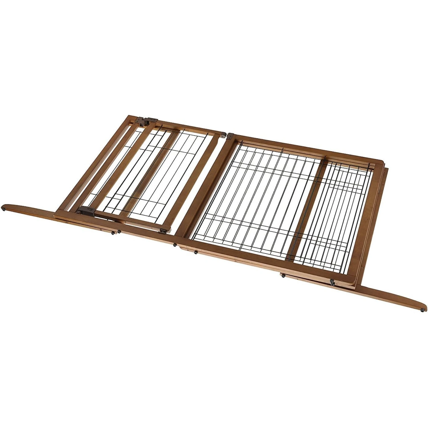 Richell Deluxe Freestanding Gate With Door For Dogs & Cats 5 Richell Deluxe Freestanding Gate With Door For Dogs & Cats - Image 5