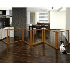 Richell 6-Panel Convertible Elite Dog & Cat Gate -PetSafe Kong Shop 85244 PT4. AC SS1800 V1486062992