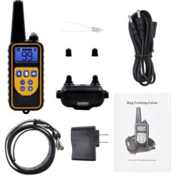 Luckypets Rechargeable & Waterproof Dog Training Collar, Yellow -PetSafe Kong Shop 853518 PT8. AC SS1800 V1687455509