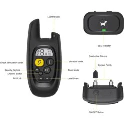 Luckypets IPX7 Waterproof Rechargeable Dog Electric Training Collar, Black, 2 Count 15 Luckypets IPX7 Waterproof Rechargeable Dog Electric Training Collar, Black, 2 Count -PetSafe Kong Shop 853582 PT7. AC SS1800 V1687455452