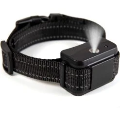 Luckypets Deterrent Spray Rechargeable Anti-Bark Dog Bark Collar, Black