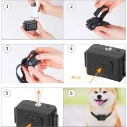 Luckypets Deterrent Spray Rechargeable Anti-Bark Dog Bark Collar, Black -PetSafe Kong Shop 853598 PT5. AC SS1800 V1687455081