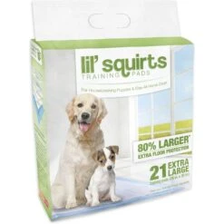 Lil' Squirts Dog Training Pads, 21 Count -PetSafe Kong Shop 853838 PT1. AC SS1800 V1686332018