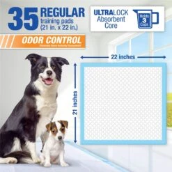 Lil' Squirts Charcoal Activated Odor Control Dog Training Pads, 35 Count -PetSafe Kong Shop 853862 PT2. AC SS1800 V1686330231