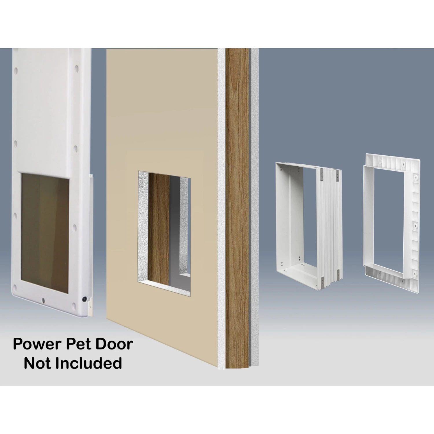 High Tech Pet Products Aluminum Wall Tunnel For Door & Wall Installations Dog & Cat Door 2 High Tech Pet Products Aluminum Wall Tunnel For Door & Wall Installations Dog & Cat Door - Image 2