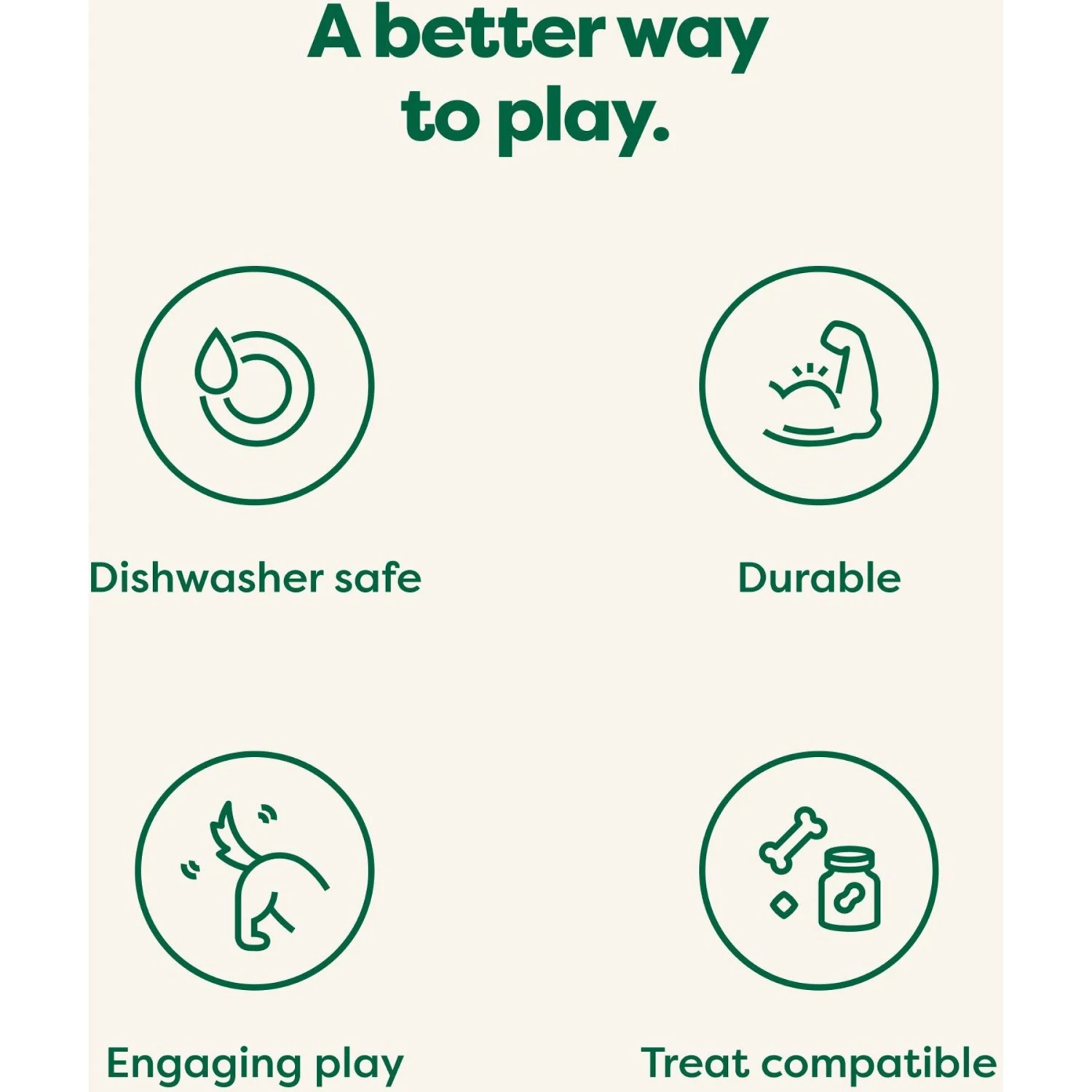 Earth Rated Treat Dispenser Dog Toy 5 Earth Rated Treat Dispenser Dog Toy - Image 5