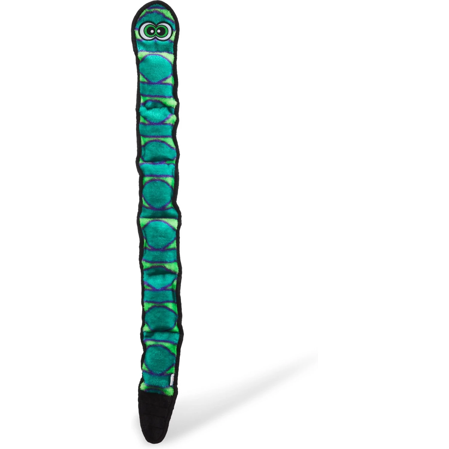 Outward Hound Invincibles Snakes Squeaky Stuffing-Free Plush Dog Toy 1 Outward Hound Invincibles Snakes Squeaky Stuffing-Free Plush Dog Toy