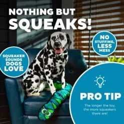 Outward Hound Invincibles Snakes Squeaky Stuffing-Free Plush Dog Toy 10 Outward Hound Invincibles Snakes Squeaky Stuffing-Free Plush Dog Toy -PetSafe Kong Shop 85909 PT3. AC SS1800 V1636510897