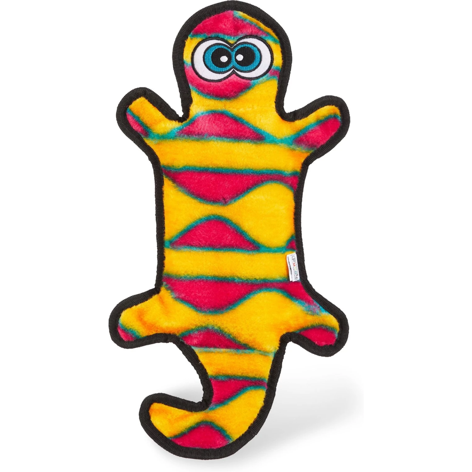 Outward Hound Invincibles Geckos Squeaky Stuffing-Free Plush Dog Toy 1 Outward Hound Invincibles Geckos Squeaky Stuffing-Free Plush Dog Toy