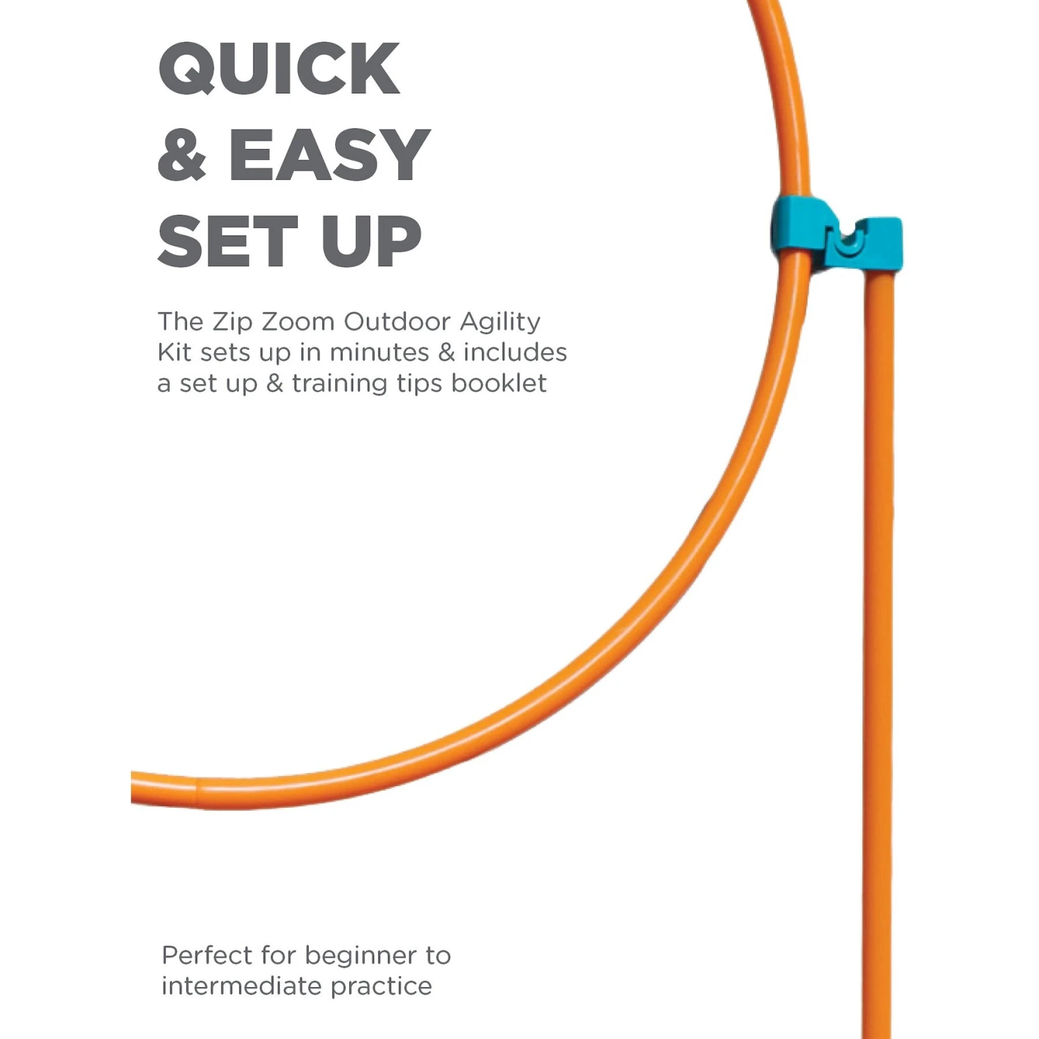 Outward Hound Zip & Zoom Outdoor Agility Kit For Dogs 3 Outward Hound Zip & Zoom Outdoor Agility Kit For Dogs - Image 3