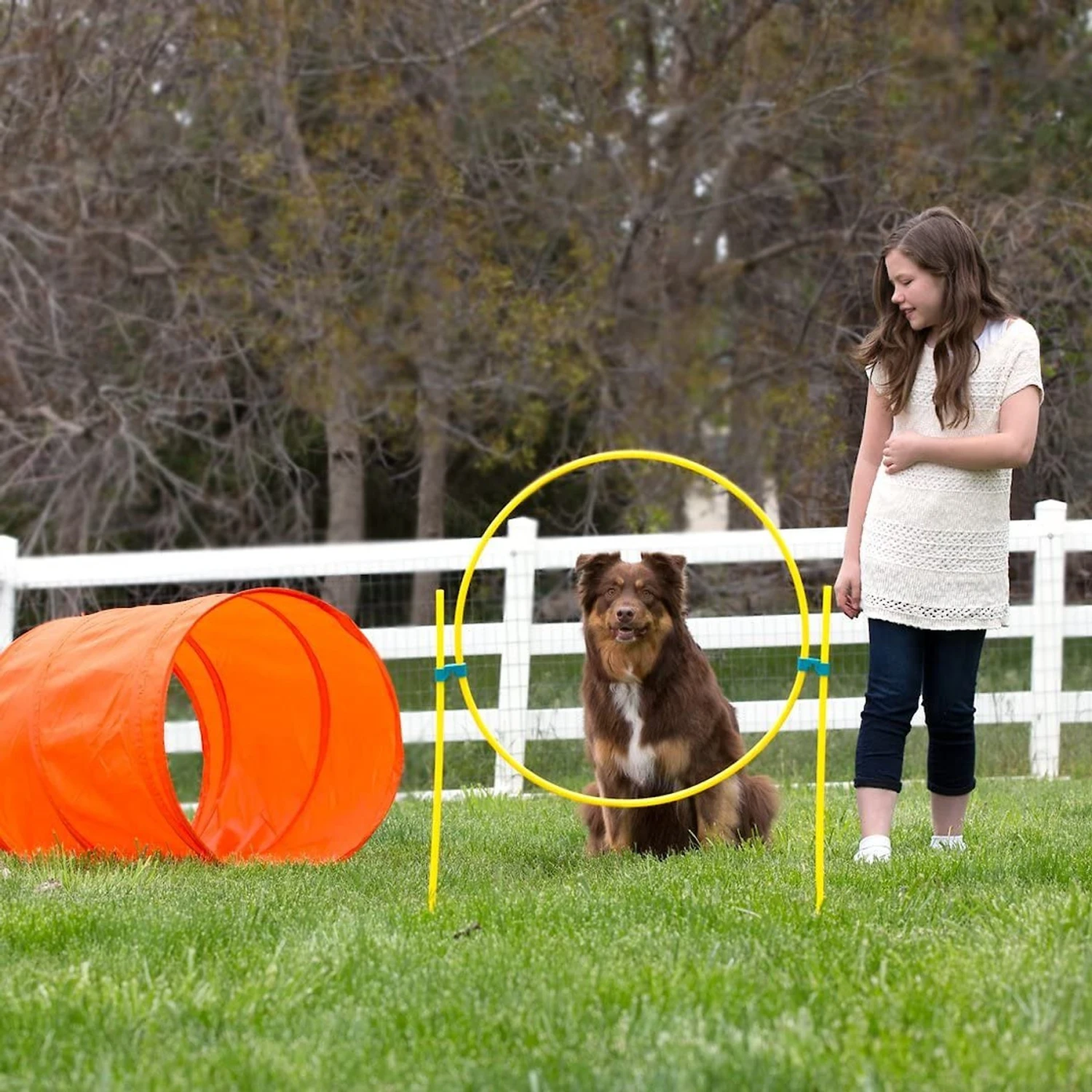 Outward Hound Zip & Zoom Outdoor Agility Kit For Dogs 8 Outward Hound Zip & Zoom Outdoor Agility Kit For Dogs - Image 8