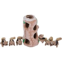 Outward Hound Hide A Squirrel Squeaky Puzzle Plush Dog Toy -PetSafe Kong Shop 86003 PT6. AC SS1800 V1692390322