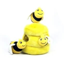 Outward Hound Hide A Bee Squeaky Puzzle Plush Dog Toy 10 Outward Hound Hide A Bee Squeaky Puzzle Plush Dog Toy -PetSafe Kong Shop 86011 PT2. AC SS1800 V1636508330