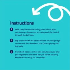 Frisco Washable Female Dog Diaper -PetSafe Kong Shop 862830 PT4. AC SS1800 V1698950164