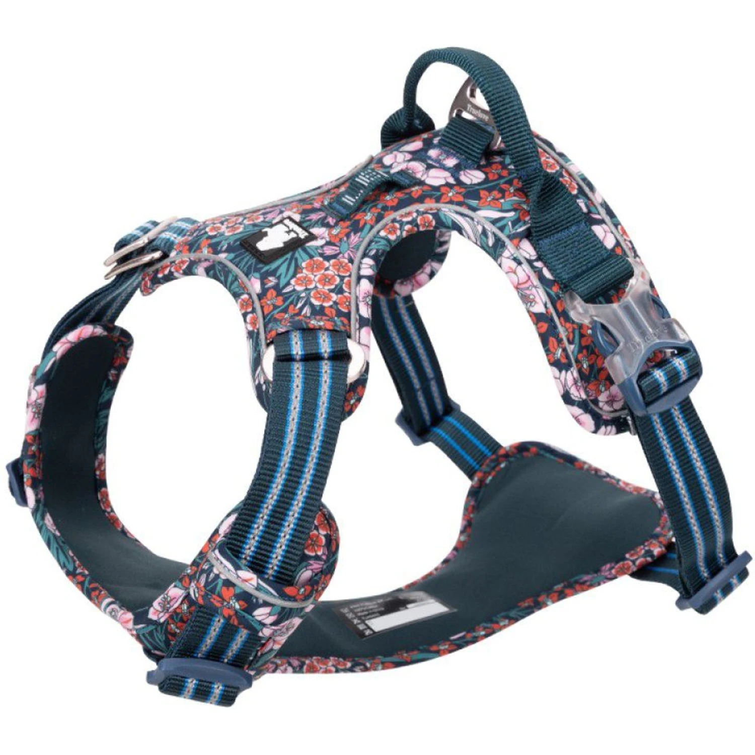 Chai's Choice Premium Floral Dog Harness 1 Chai's Choice Premium Floral Dog Harness